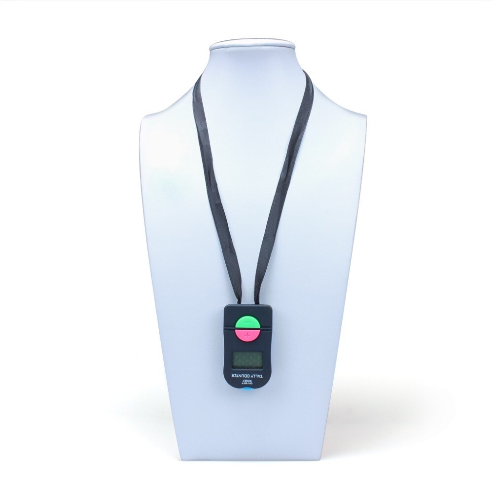 2 X Digital Counter Portable Tally Timer Handheld Manual 4 Digit Counting For Golf Chronometry Sports Buddhism Muslim