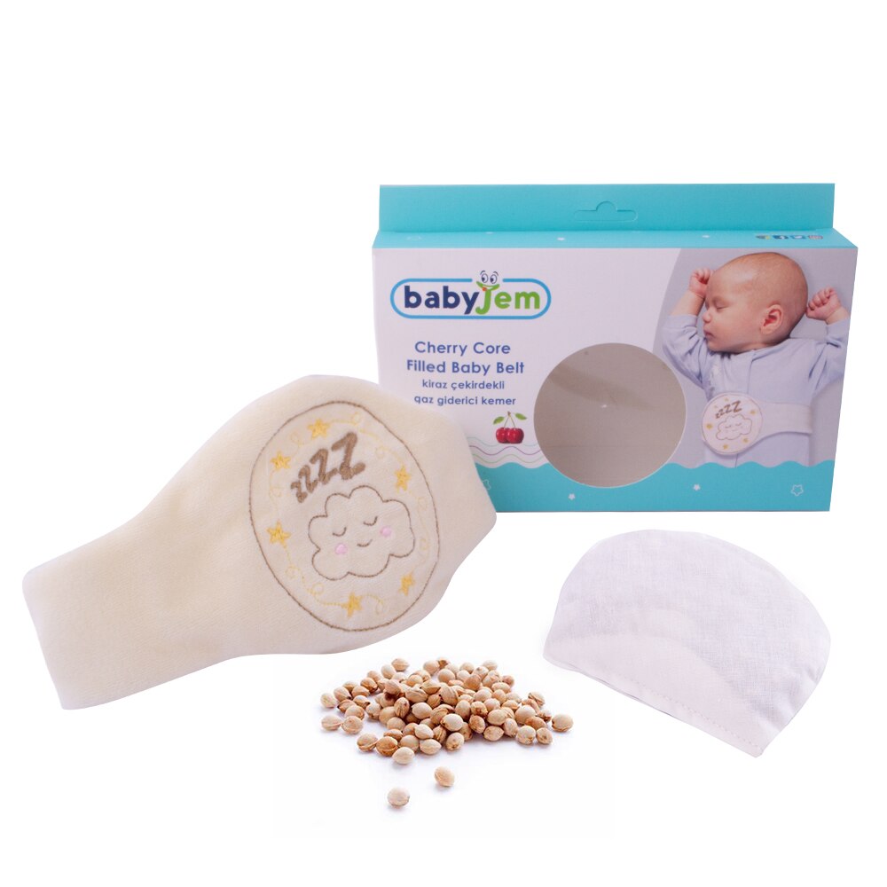 Babyjem Cherry Kern Riem Ecru Baby Riem Roze Ondersteuning Riem Voor Kinderen