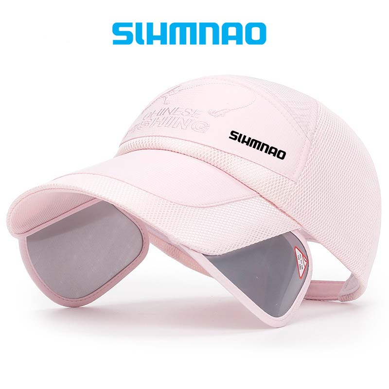 Fishing Hat Summer Outdoor Fishing Sunscreen Baseball Hat Men's Mountaineering Hunting Sunshade Hat Bicycle Women's Hat: WHITE