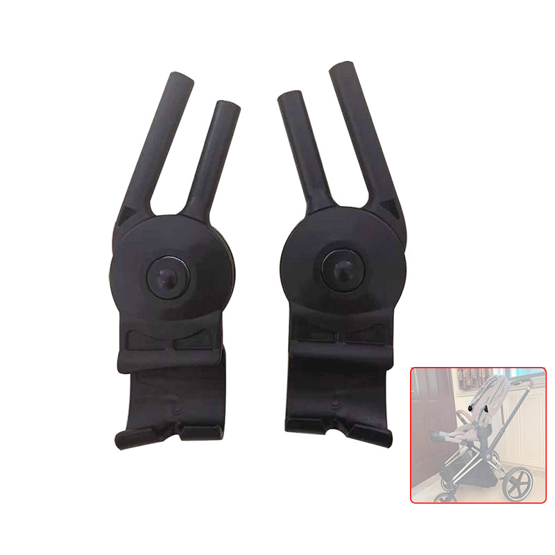 Accesorios para cochecito Compatible con Cybex Mios, ruedas de carrito, cesta de la compra, barra de parachoques, toldo, cierre de hebilla, adaptador de llave de asiento