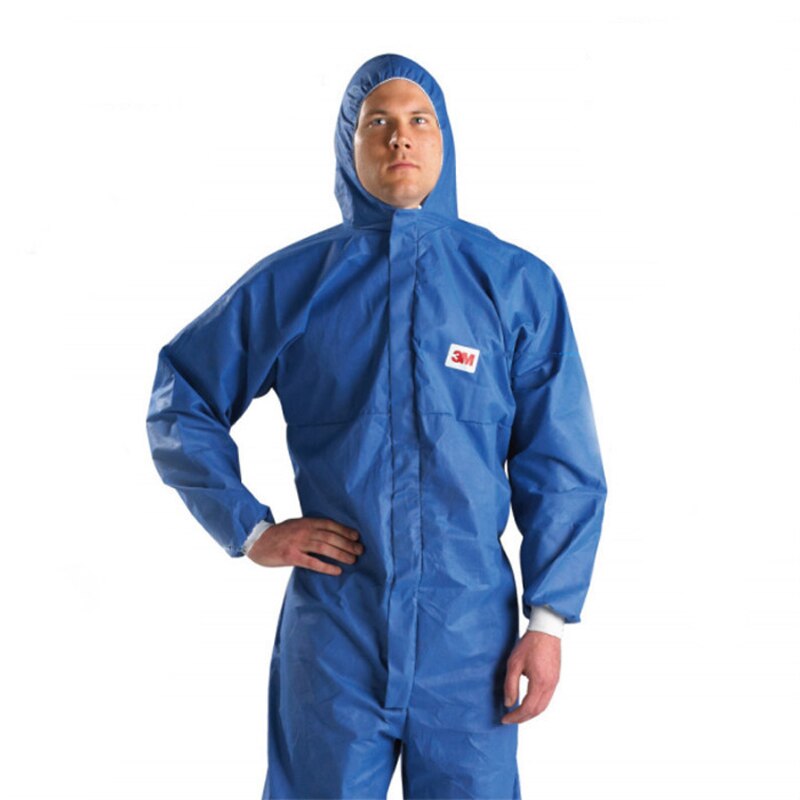 3M 4532 Beschermende Overall Cleanroom Kleding Anti Statische Anti Chemische Vloeistof Splash Stralingsbescherming Effectieve Deeltjes
