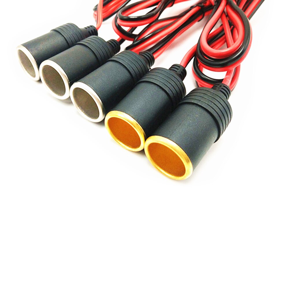 Jtron car cigarette lighter socket 12v Extension cord battery Crocodile