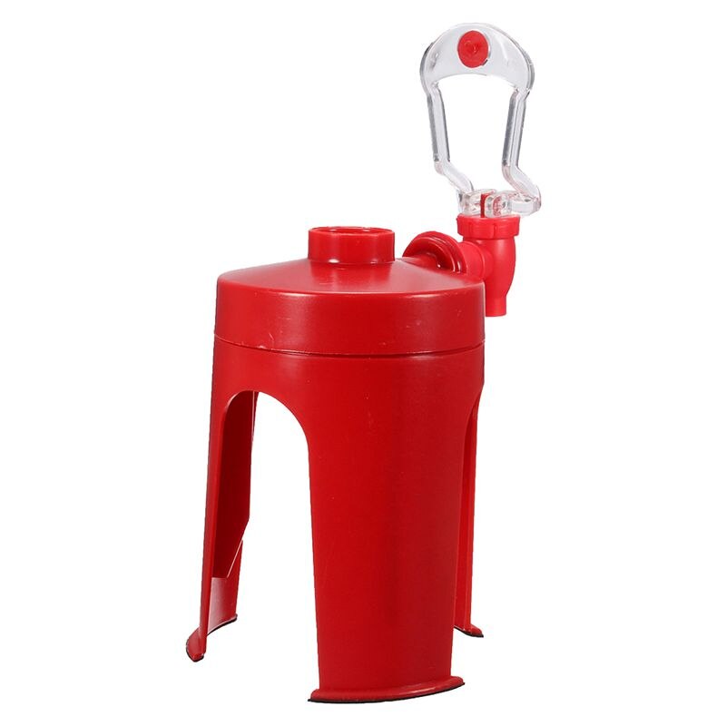 Distributeur de soude Fizz distributeur distributeur de boissons distributeur d'eau partie Cola Sprite, rouge