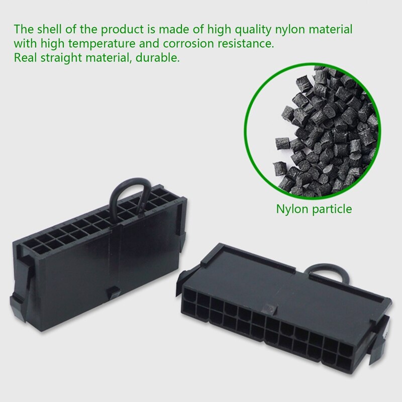 -24 Pin ATX Power Supply Starter Jumper Starter PSU Stand Alone Reboot Activate Connecter for BTC Miner Machine