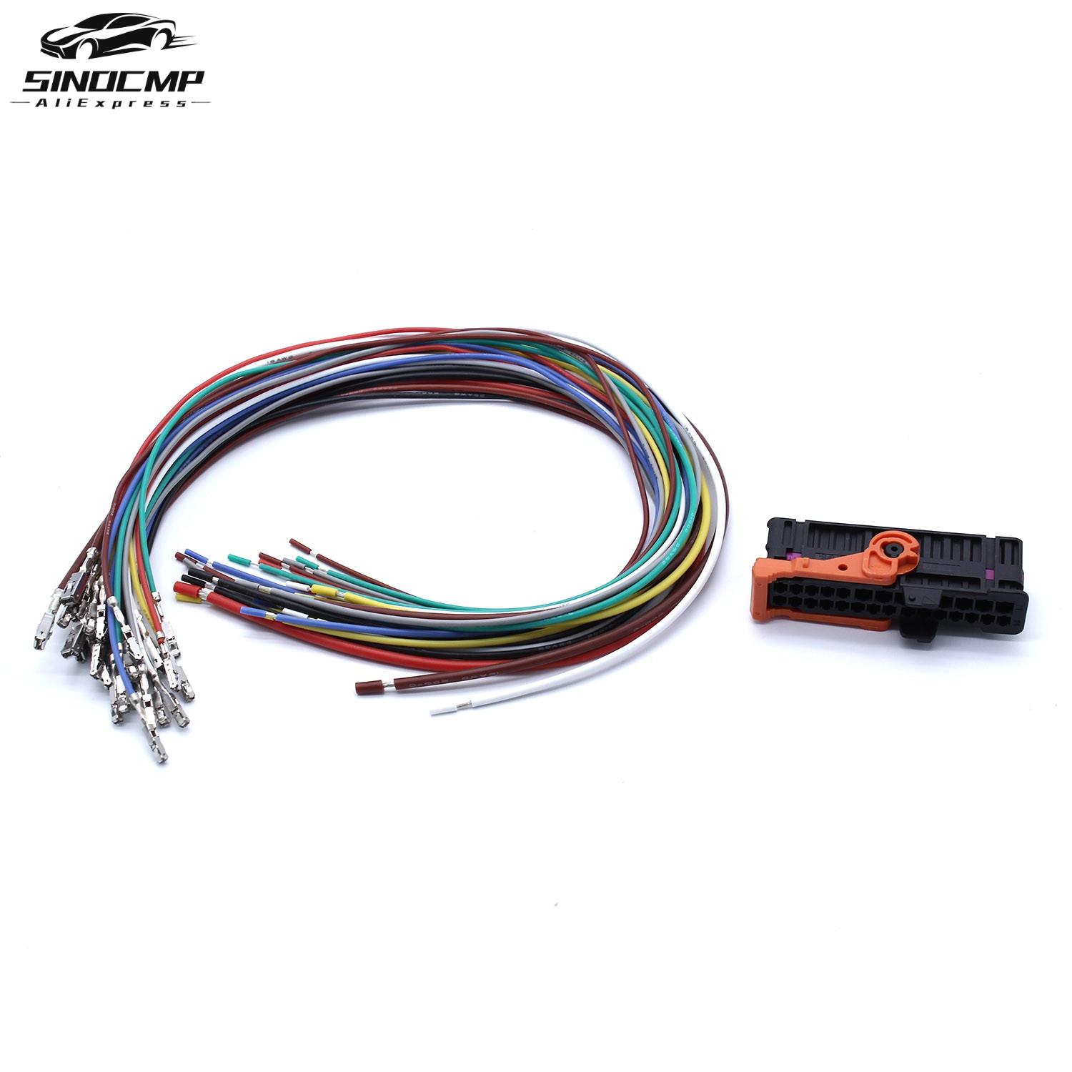 Wire Harness Plug Front Door Back Row Repair Kit 51277171 1510010 For Fabia Mii Alhambra Toledo IV Car Door Accessories