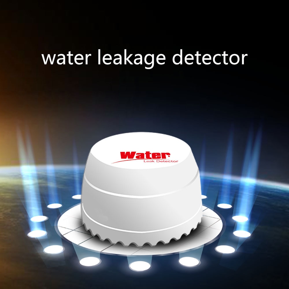 433MHZ Wireless Water Leak Alarm Immersion Detector Sensor Home Security Home Security System