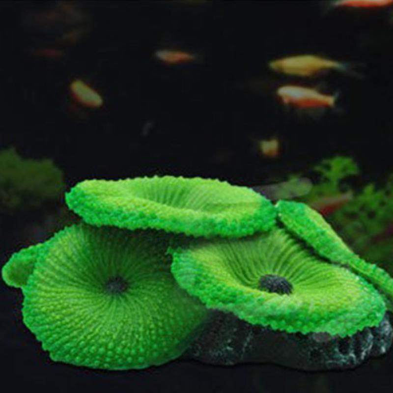 Aquarium aquarium kunstmatige zachte flexibele plant koraal aquarium decoratie simulatie hars koraalwand