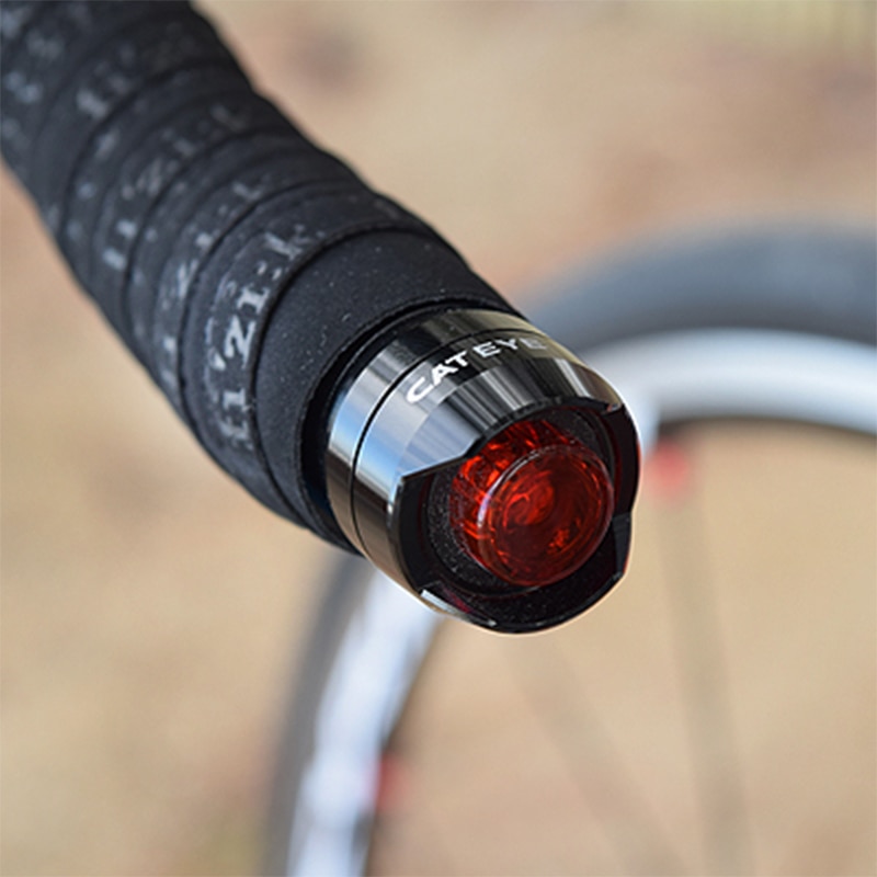 CATEYE Radfahren Fahrrad Barend Fahrrad Sicherheit Licht Bar Stecker Lampen Fahrt Fahrrad Biegen Lenker Ende Warnleuchten Clip 3 Modi 100 stunden