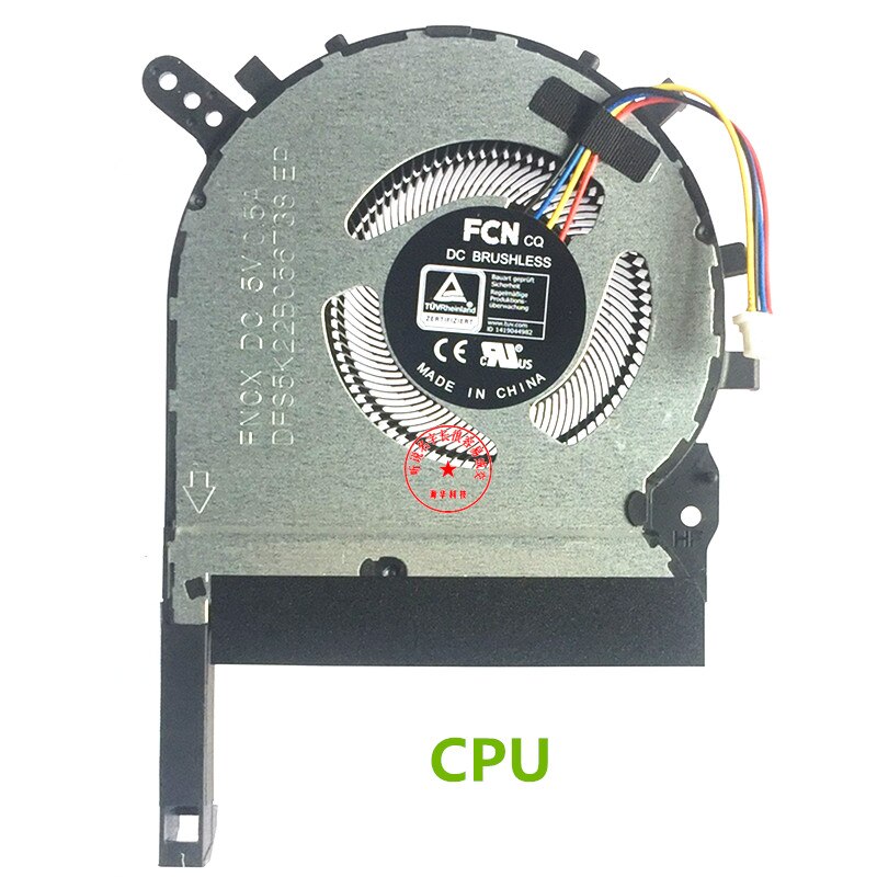 CPU GPU Cooler Fan For ASUS ROG TUF Gaming A15 FA506 FA506QR FA506QN A17 FA706 Radiator: CPU Fan