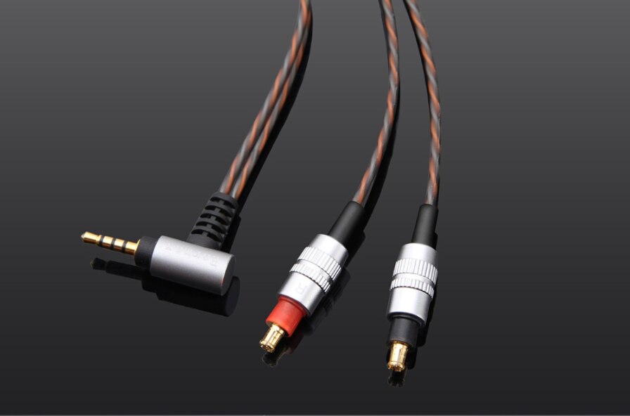 Upgrade BALANCED HIFI Audio Cable For Audio Technica ATH MSR 7 B ATH-MSR7b Headphone 4.4mm 3.5mm 2.5mm Plugs