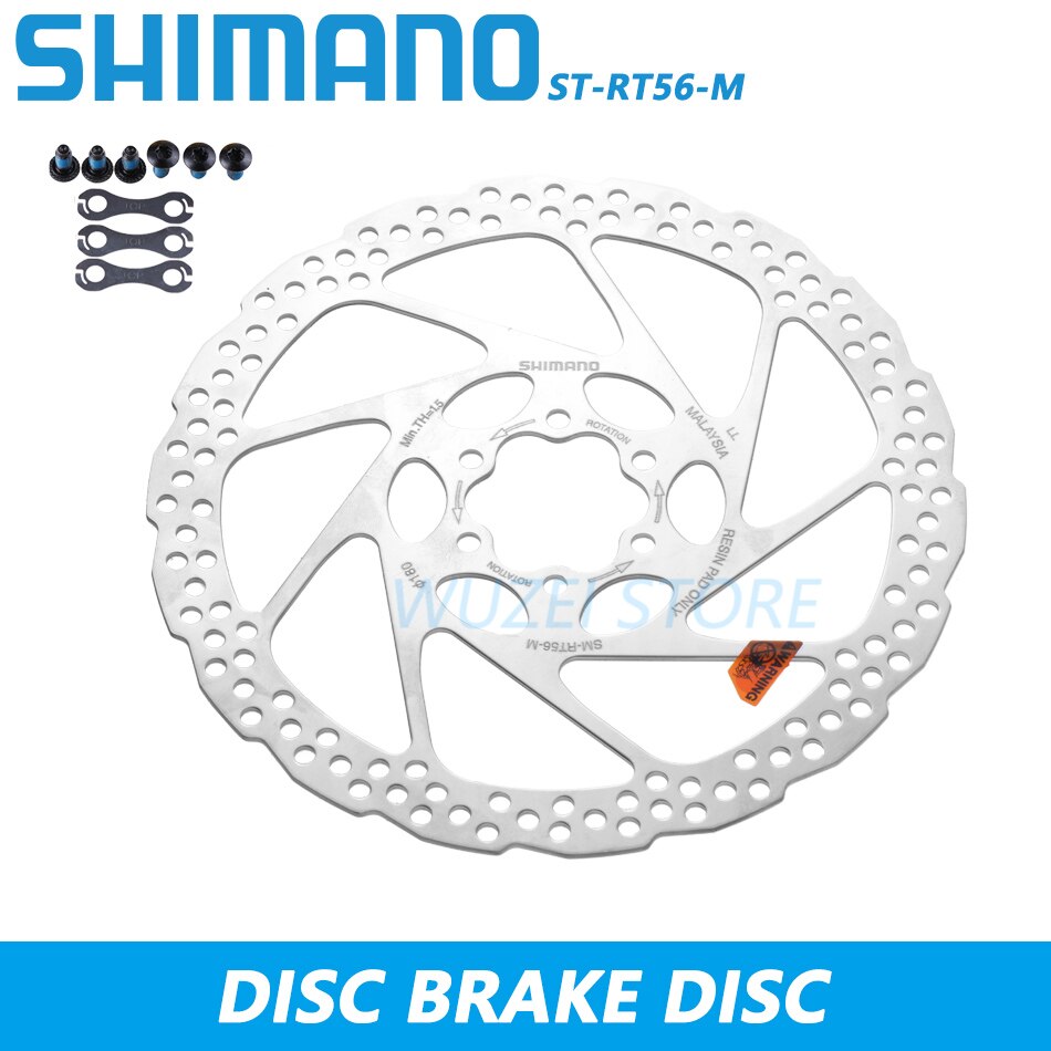 Shimano sm -rt56 rt30 skivebremserotor 6- bolt 160mm 180mm cykelbremserotorer mountainbikes skivebremseskive