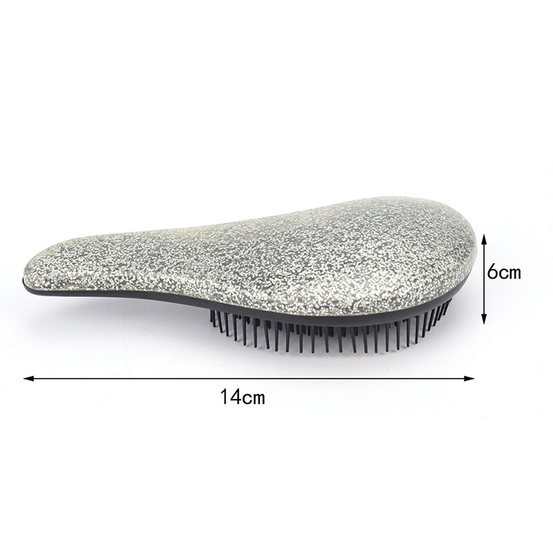 1Pcs Vrouwen Detangling Hair Brush Anti-Statische Borstel Kammen Salon Zachte Wirwar Nat Droog Haren Handvat Tangle Krullend