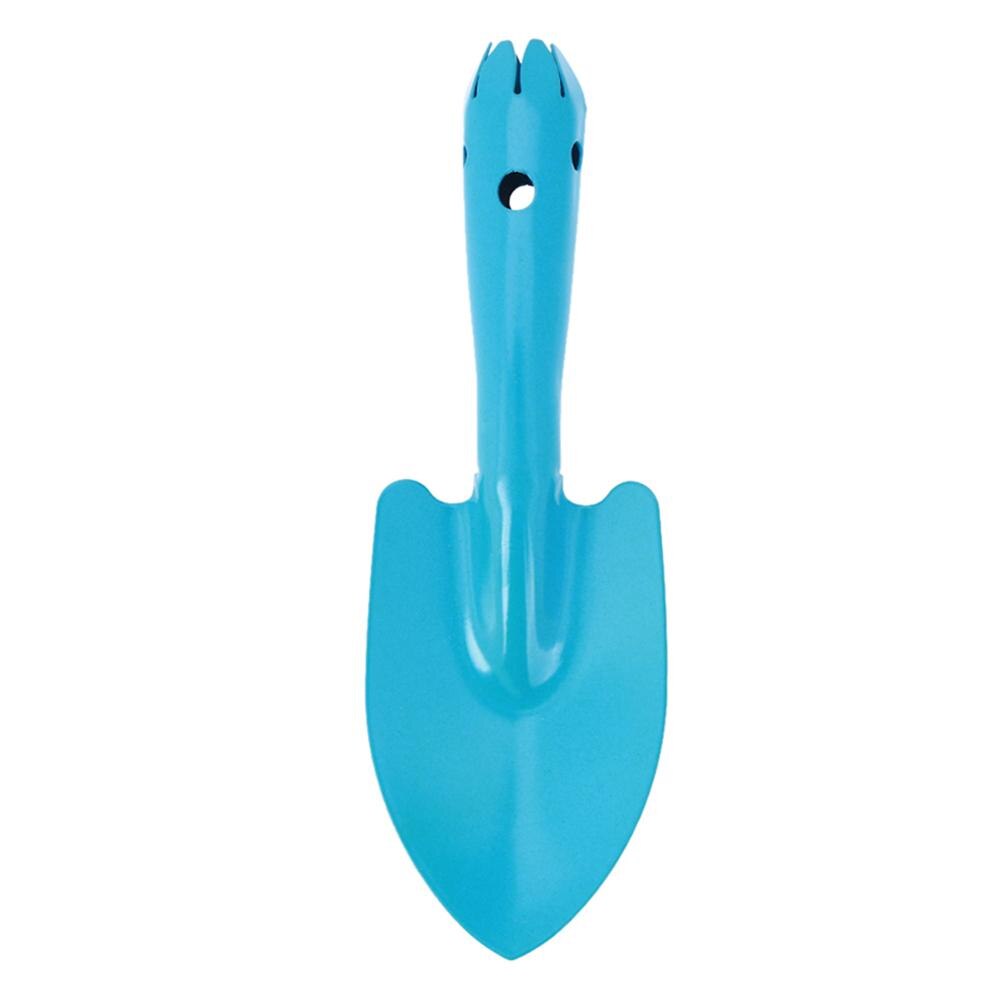 3 Colors Mini Gardening Tools Metal Potted Plants Shovel Rake Spade Garden Hand Shovel Flower Soil Planting Kids Spade Tool