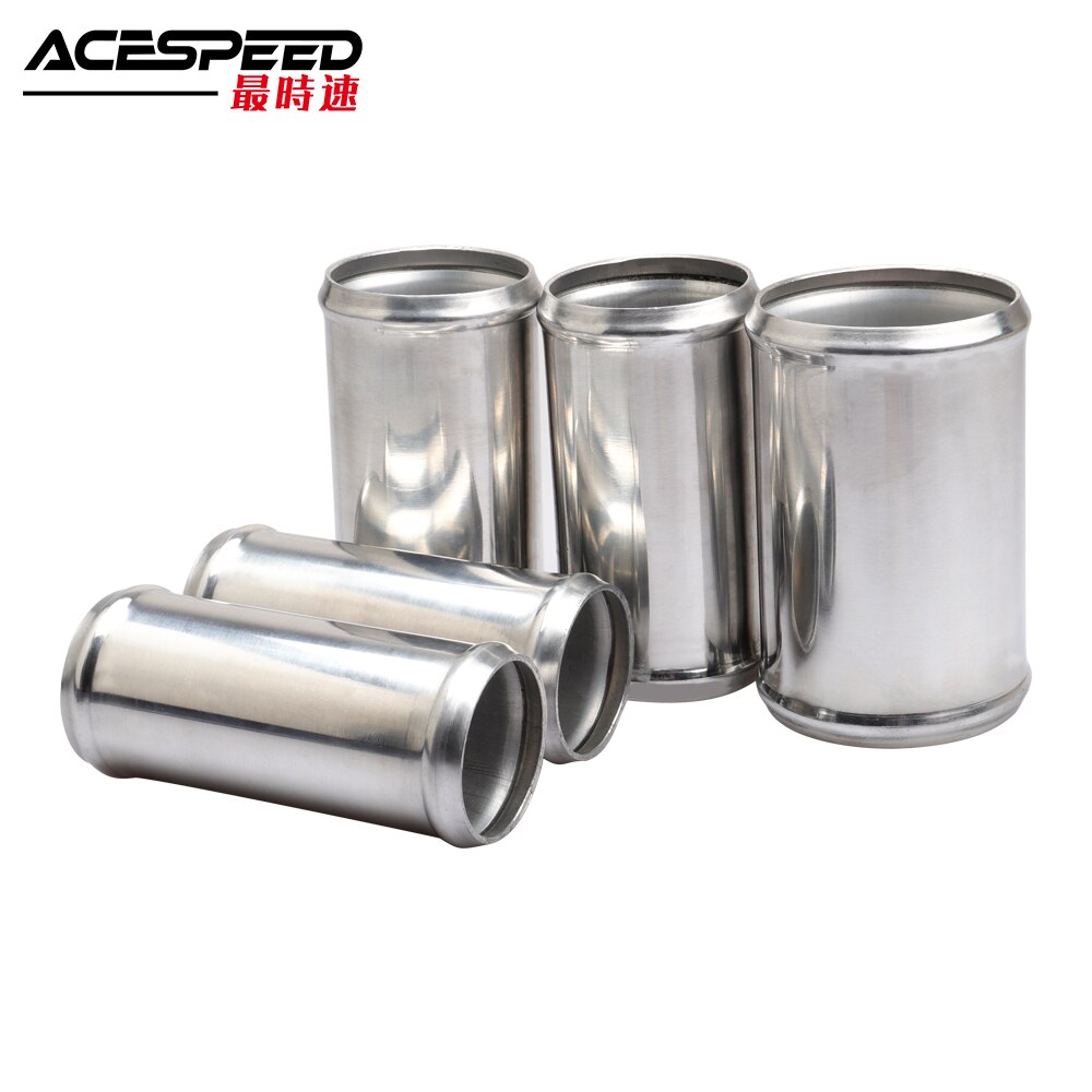 Air Intake Aluminum Tube 51/57/63/70/76mm for Connecting Cold Air Intake Hose DIY Tube for Engine Air Flow Tuning