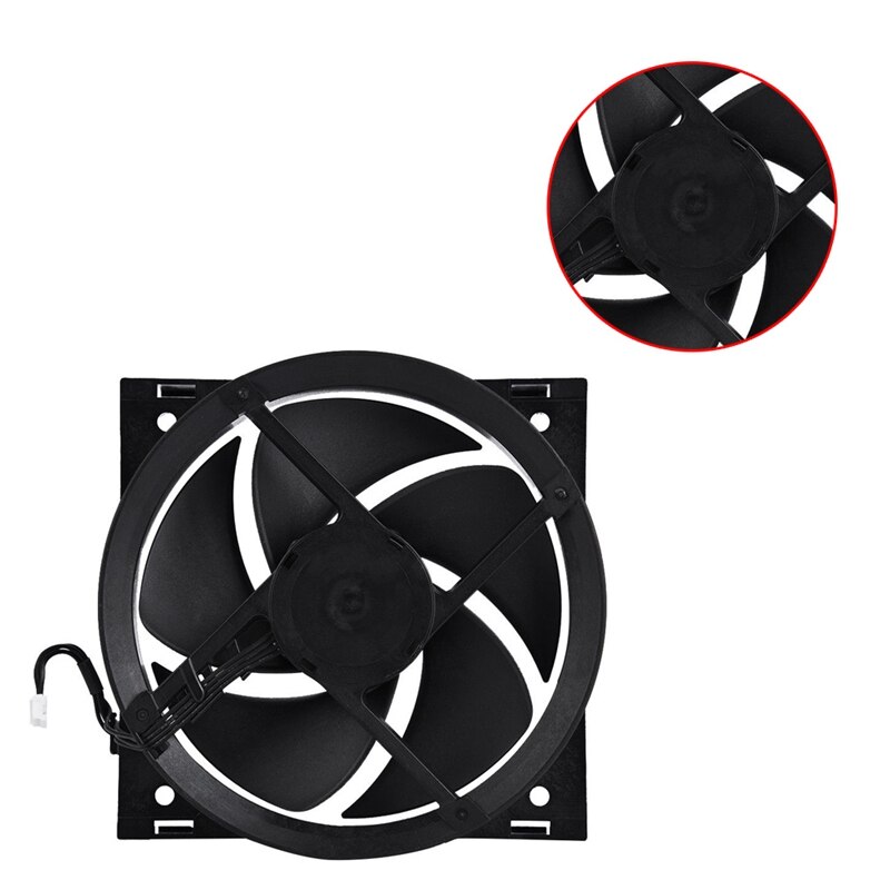 AMS-Replacement Internal Cooling Fan 5 Blades 4 Pin Fast Cooler Heat for Xbox ONE