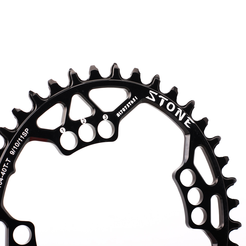 Oval bcd 104 enkelt krank smal bred 34t to 40t 50t 1x system plato ovalado  de104 bcd
