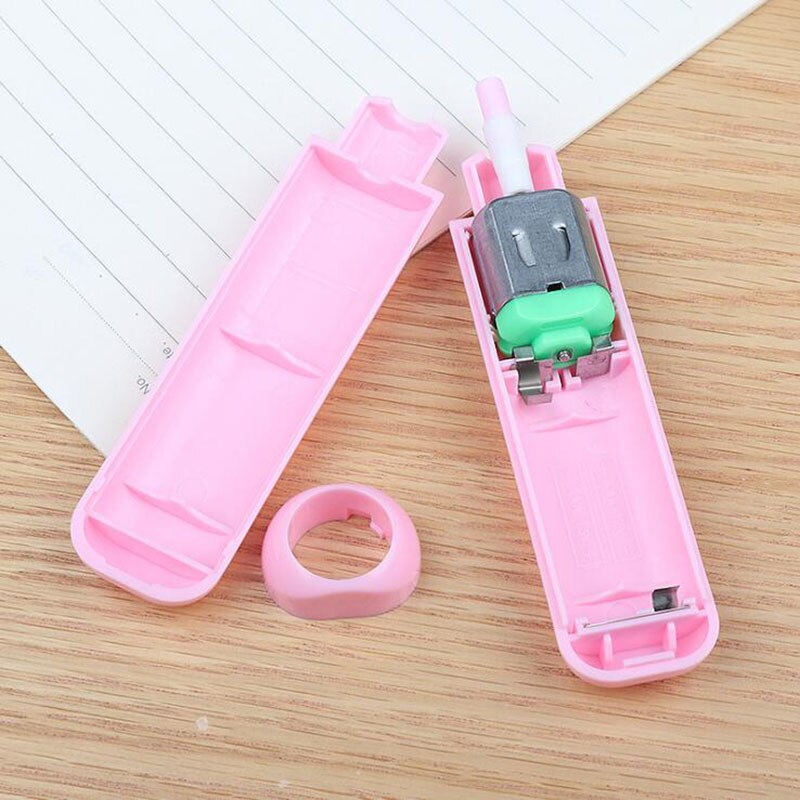 1 Battery Powered Art Painting Special Electric Eraser Wipe Automatic Children'S Festival School Office Stationery
