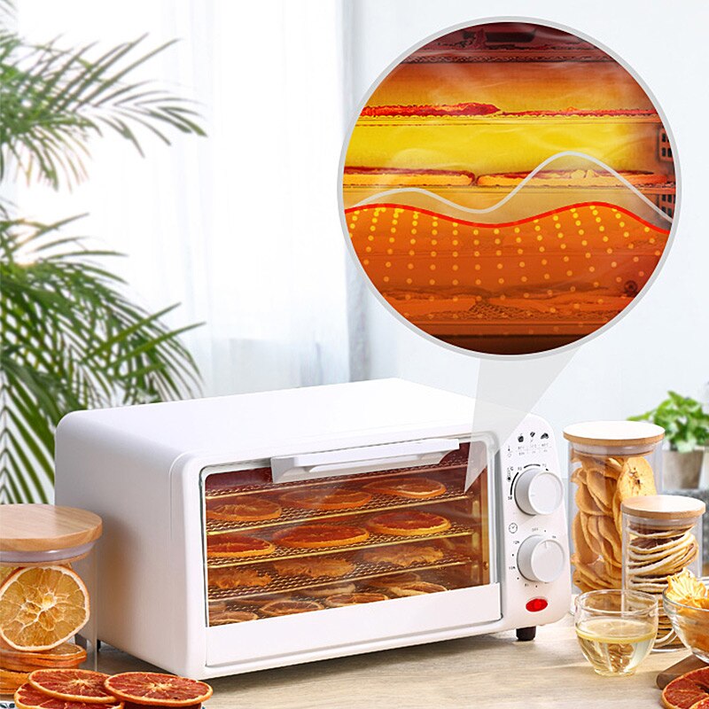 Household Dryer For Fruits Vegetables Dehydrator Mini Fruit Drying Machine Soluble Bean Pet Food Dehydrator