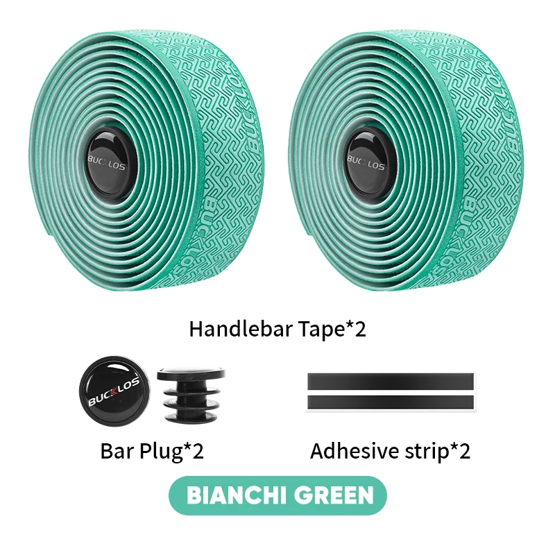 BUCKLOS cintas para manillar de bicicleta, cinta para manillar de bicicleta de carretera, antideslizante, impermeable, envoltura para barra de ciclismo, accesorios para bicicleta de carretera: BLANCO