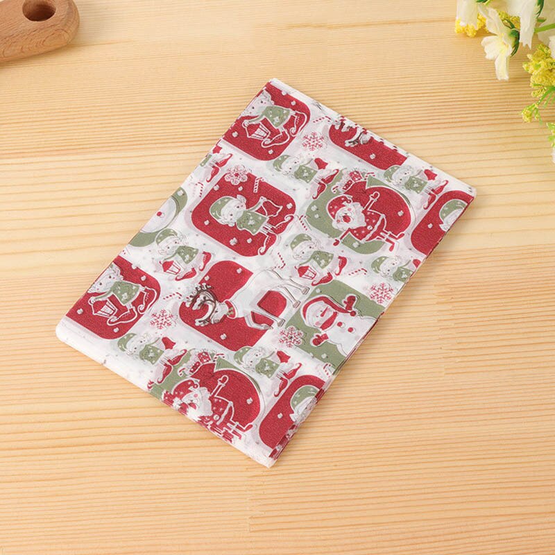 Tampon papier fête mariage décoration Nougat papier d'emballage Cookie boîte Snack alimentaire emballage sac de bonbons dessin animé mignon