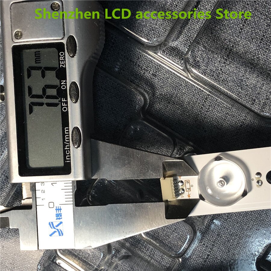 7Pieces/lot FOR Hisense LED43K260 43inchLCD TV backlight bar SVH420A86-4LED-REV07 3V 40.2CM