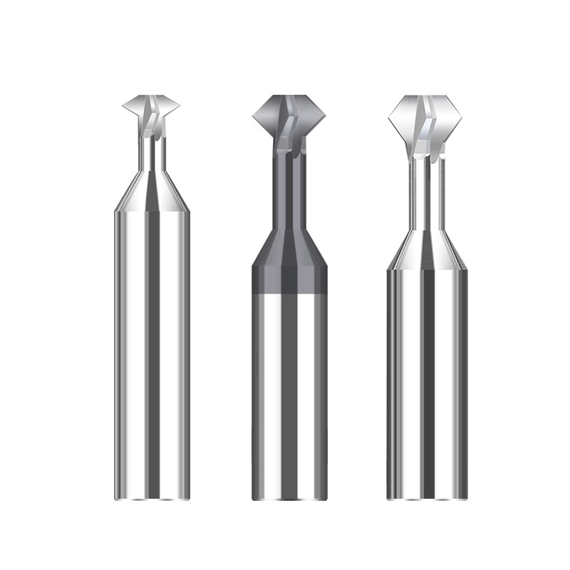 Hartmetall Wolfram Stahl Anfasen Cutter 60 120 90 Grad hoch Und Unten doppelseitige Bearbeitung Beschichtete Fräser Fase werkzeuge