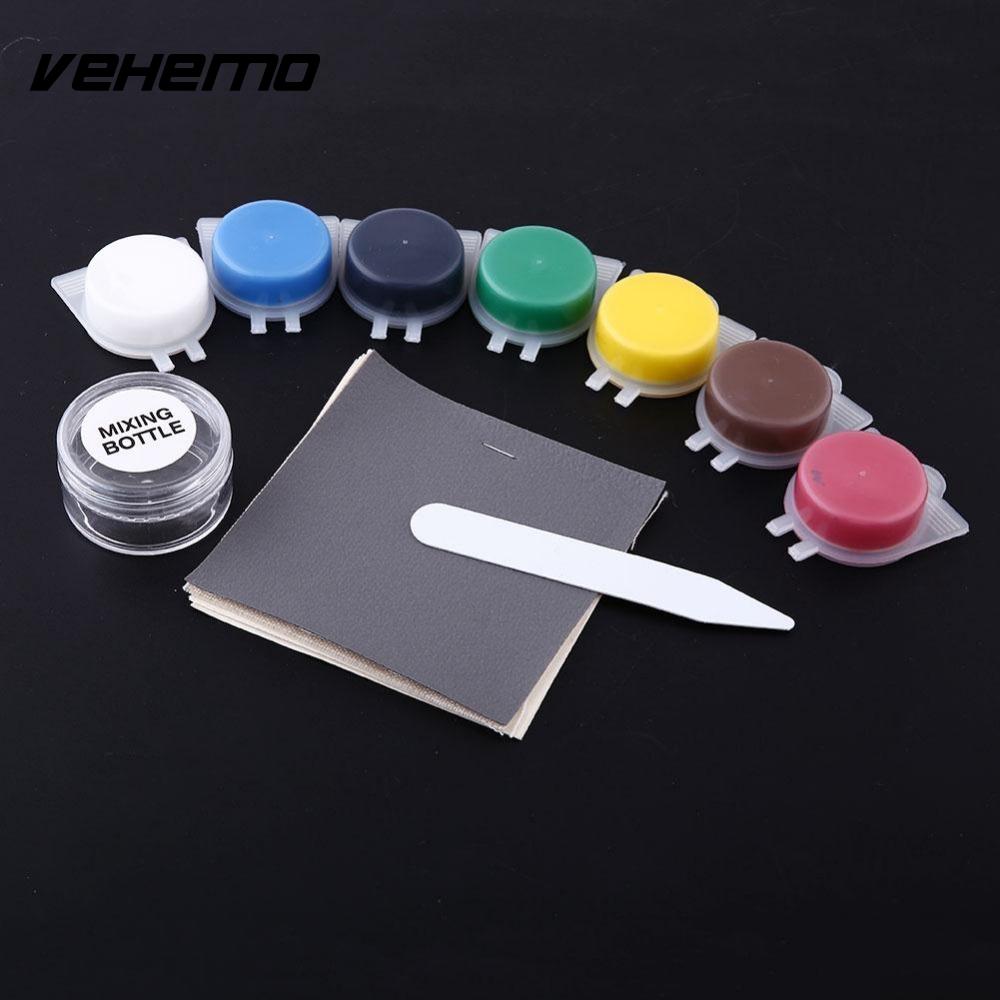 Læder vinyl reparationssæt reparation revner forbrændinger biler sæde sofa frakker huller ridser revner revner møbler reparationsværktøj ingen varme væske