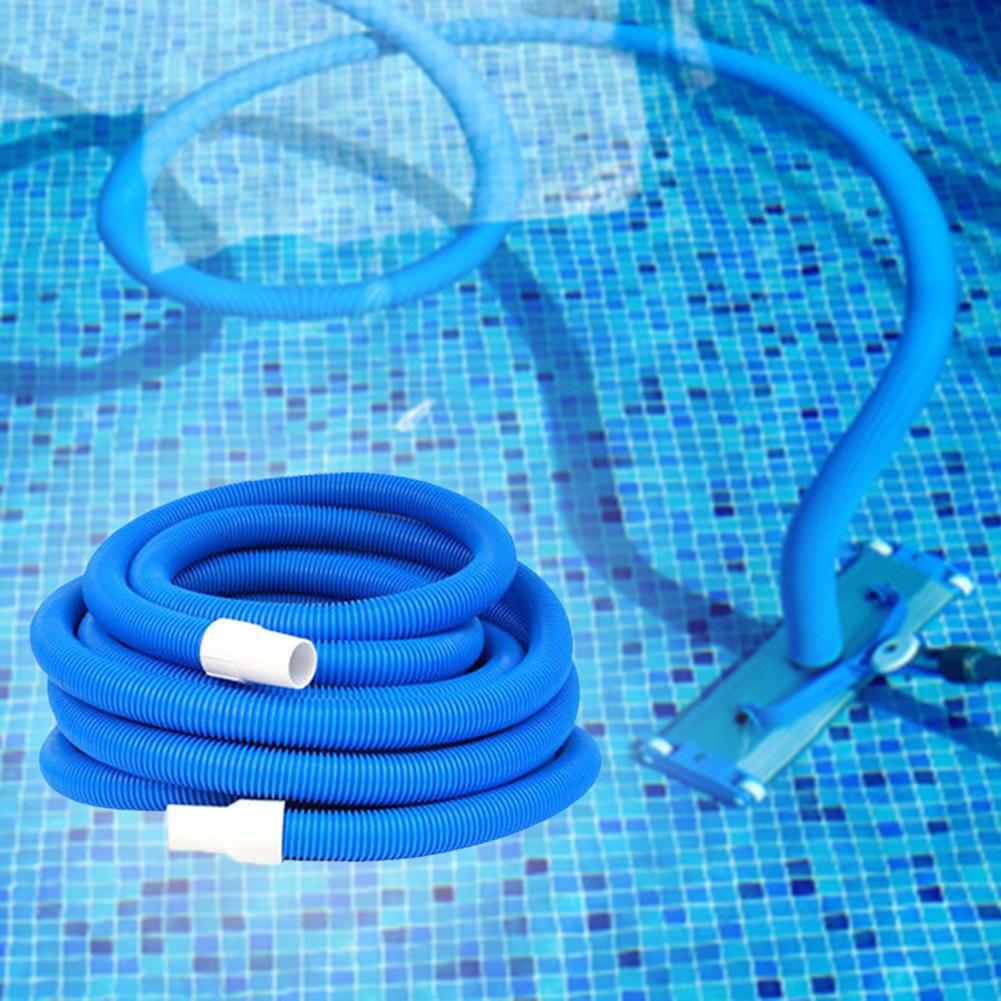 Swimming Pool Vacuum Hose with Swivel Cuff 1.5 Inch Swimming Pool Double Layer Suction Pipe Cleaning Accessories