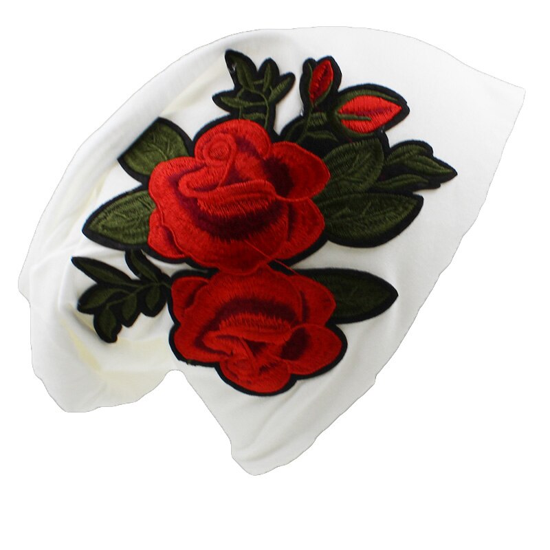 Altobefun bloemenhoed roos dunne hoed en mutsen dameshoed pet merk herfst winter meisjeshoeden voor vrouwen bht 049