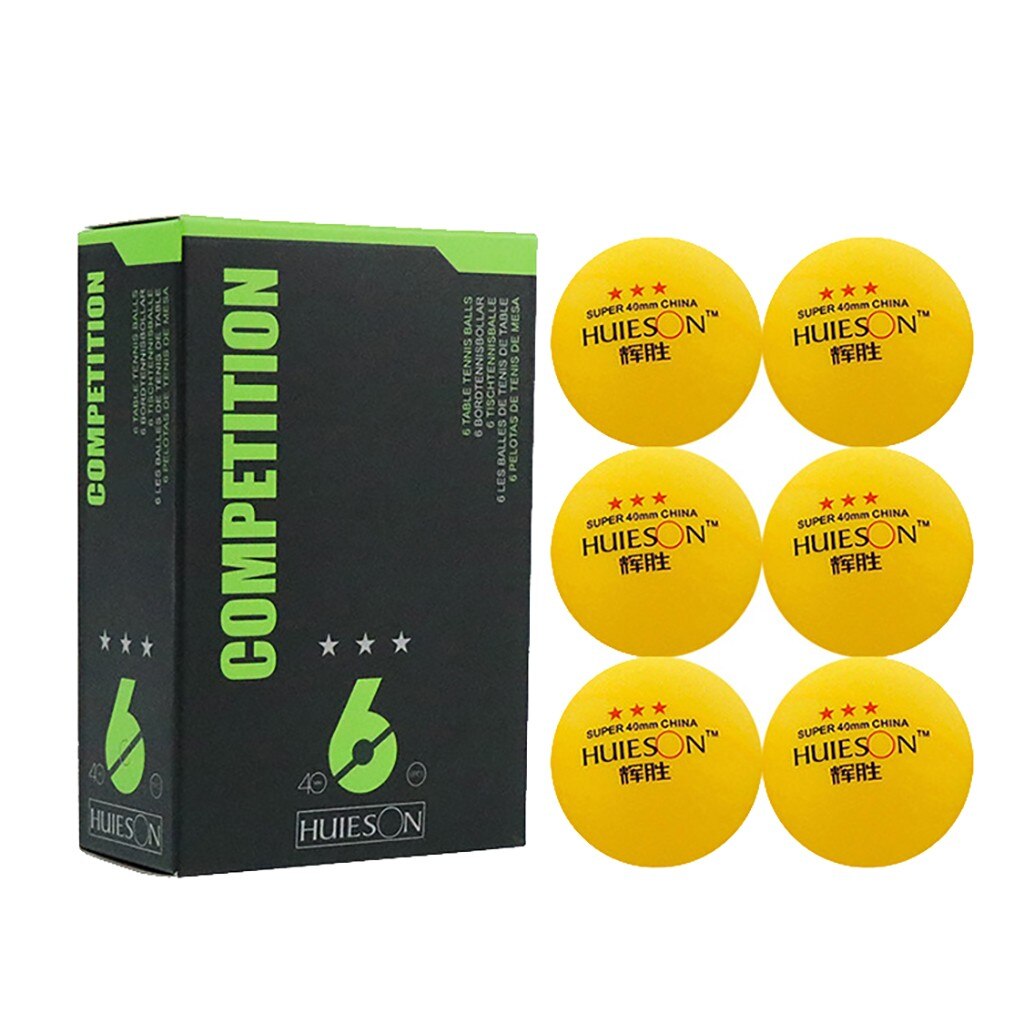 3 Stars Ping-Pong Balls, 40mm In Diameter Table Tennis Ball For Competitive Training Table tennis training ball#40: A