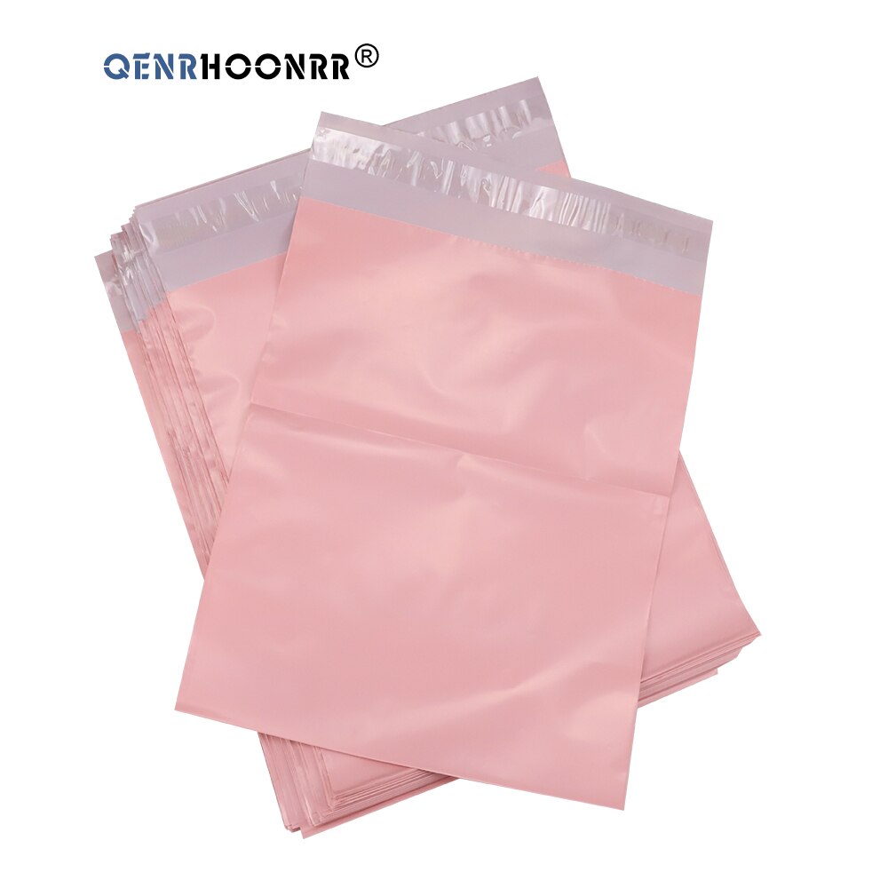 10pcs Light Pink Poly Mailer Self Adhesive Mailing Packaging Envelopes Postal Bag Postal Bags Courier Storage Bags