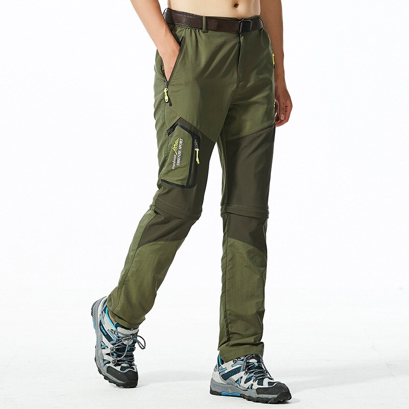Summer Spring Outdoor Quick-drying Men Women Trousers Stretch Thin Waterproof Breathable Hiking Climbing Sports Pants