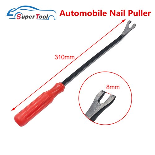 Automobile Nail Puller Screwdriver Tool Auto Car Trim Removal Tool Radio Audio Panel Door Repairing Clip Trim Removal Pry Repair: Car Removal 31CM