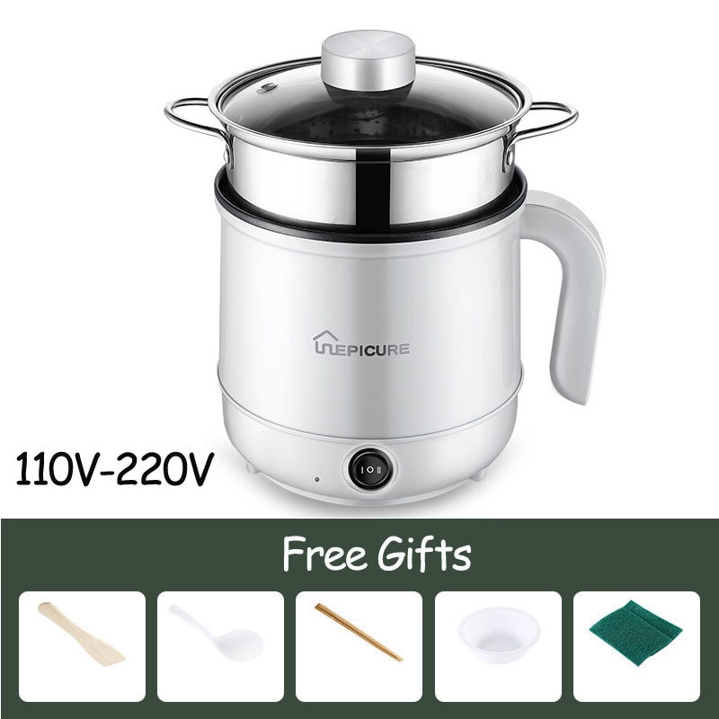 Electric Cooker Multi Rice Cooker Non-stick Pan 110V/220V Samll Pot Household Cooking Machine US/EU Plug