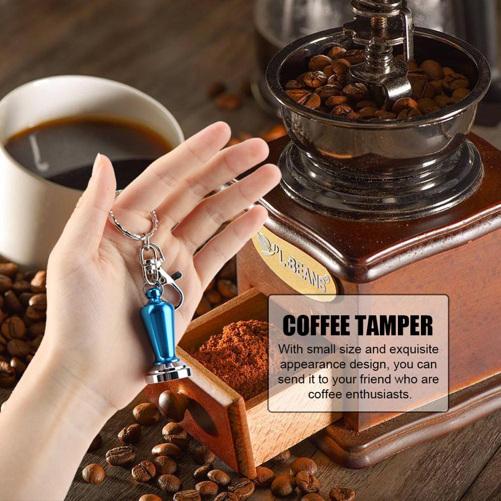 Nøgleringe kvinder smykker glas kaffe nøglering 23mm fritid chokolade kunst vedhæng nøglering
