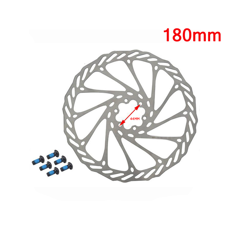 Rotor de freno de disco AVID 160mm 180mm 203mm Rotores de freno hidráulico disipación de calor Rotor de bicicleta de montaña de carretera compatible con Shimano SRAM: Borgoña