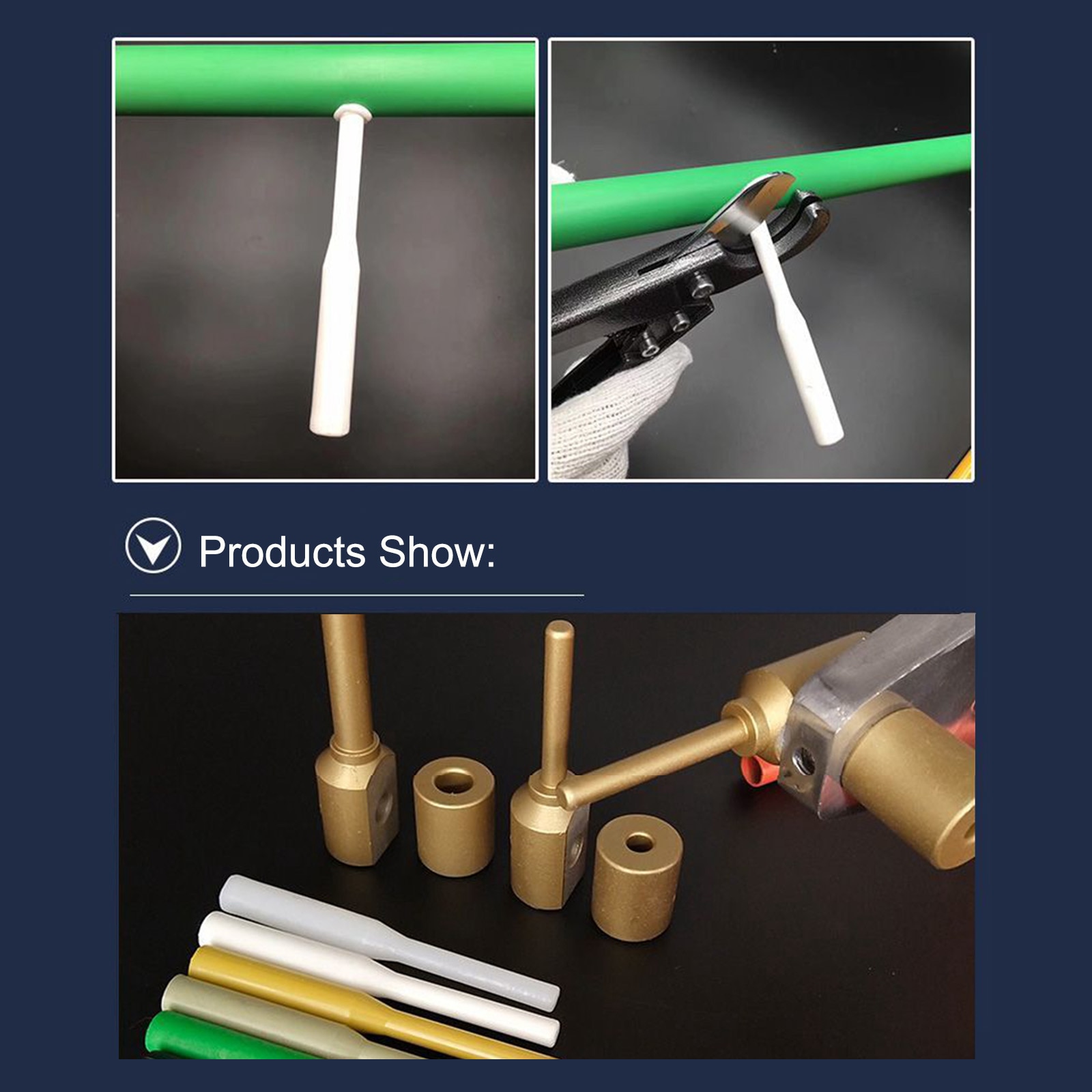 Water Pipe Repair Tool Leak Repair Artifact Repair Hole Melt Welding Repair Glue Stick PPR Material Suitable for Home DIY