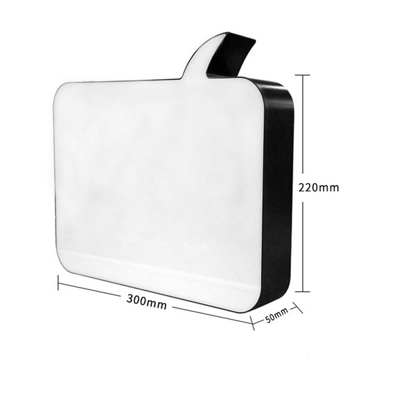 DIY A4 LED Message Handwriting Light Box,Speech bubble Writeable LED Writting Light box with Marker