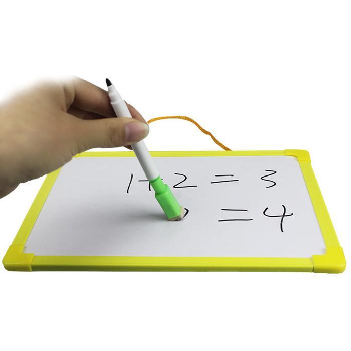 Kids Portable Rewritable Whiteboard Painting Writing > 3 Years Old About 70g Attachment Pen Drawing Board