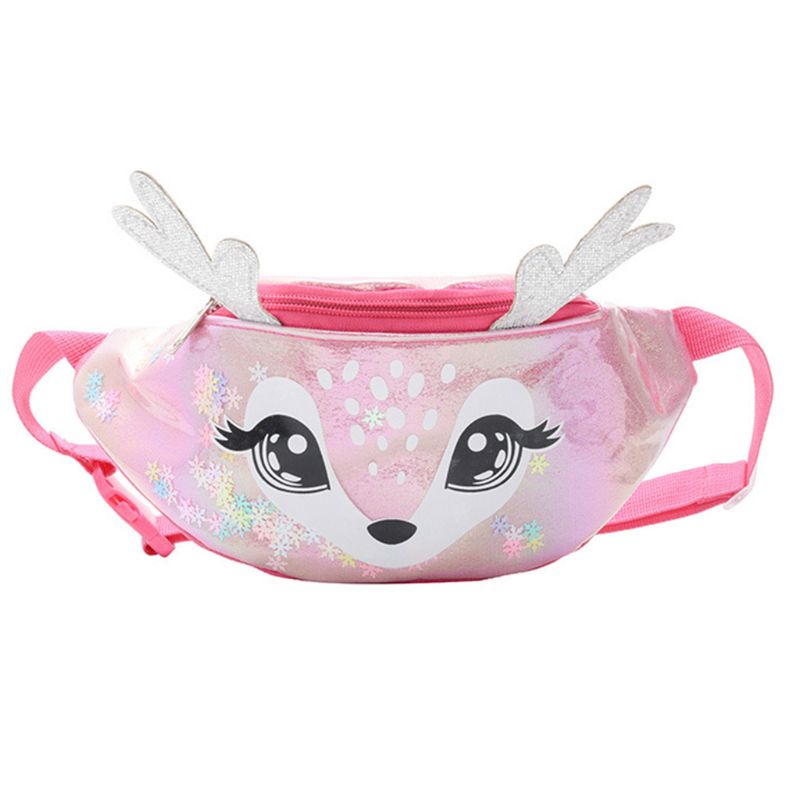 Kids Elanden Print Taille Fanny Pack Belt Pouch Reizen Hip Bum Schoudertas Purse