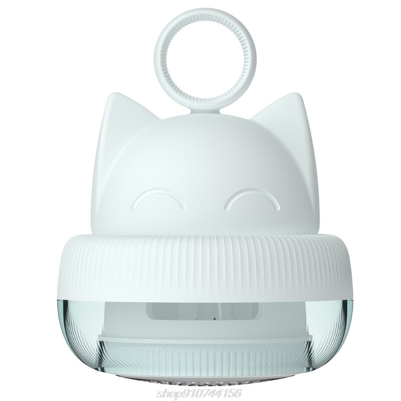 Elektrische Bal Trimmer Kleding Tondeuse Remover Draagbare Leuke Kat Vormige Scheren Voor Trui Quilt Smart Home M10 21: blue