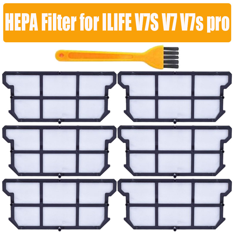 Originele Efficiënte Stof Hepa Filter Voor Ilife V7S V7 V7s Pro Ilife V7s Plus Robot Stofzuiger Accessoires Onderdelen