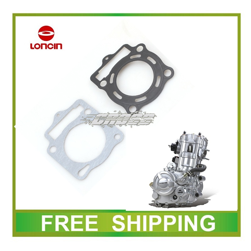Loncin-Junta de culata de motor refrigerado por agua, papel de 70mm, para moto de cross, atv, quad LC170MM, 250cc,
