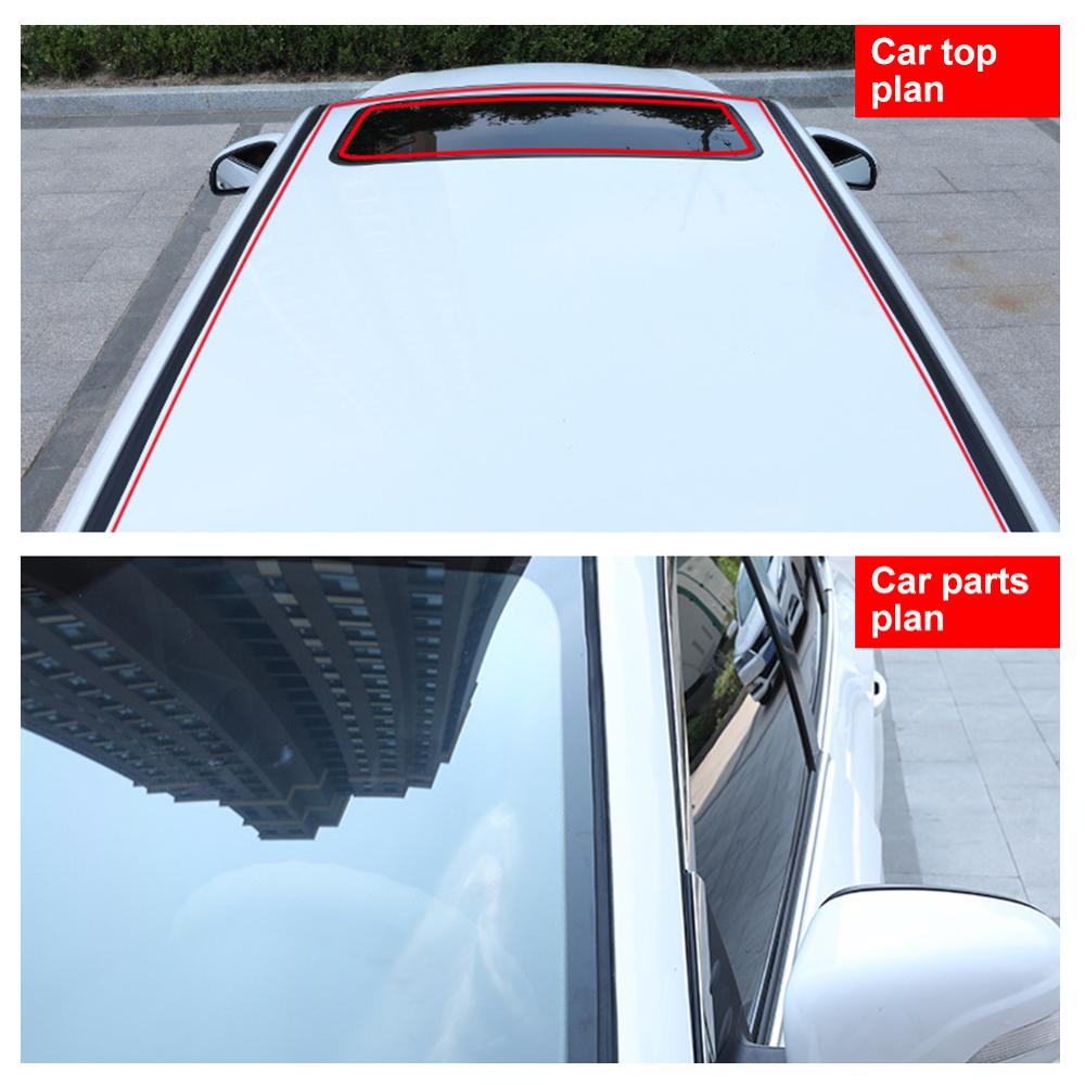 2-6Meter Rubber Auto Deur Afdichting Auto Dak Voorruit Kit Protector Auto Seal Strip Geluidsisolatie Venster afdichtingen Voor Auto