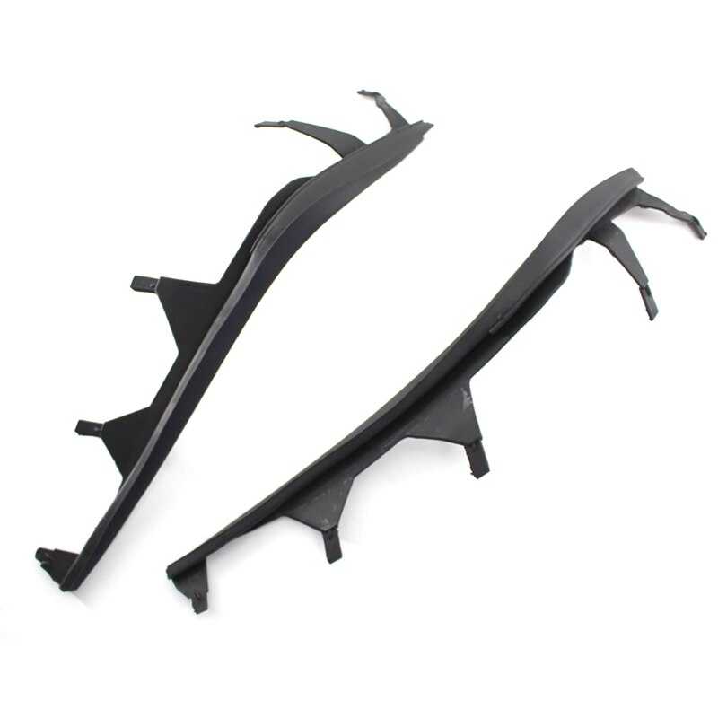 Conjunto de tiras de cubierta de faro superior de coche, junta de banda de sellado de faros delanteros para BMW E46 4 Door 325I 2002-2005 63126921859 631