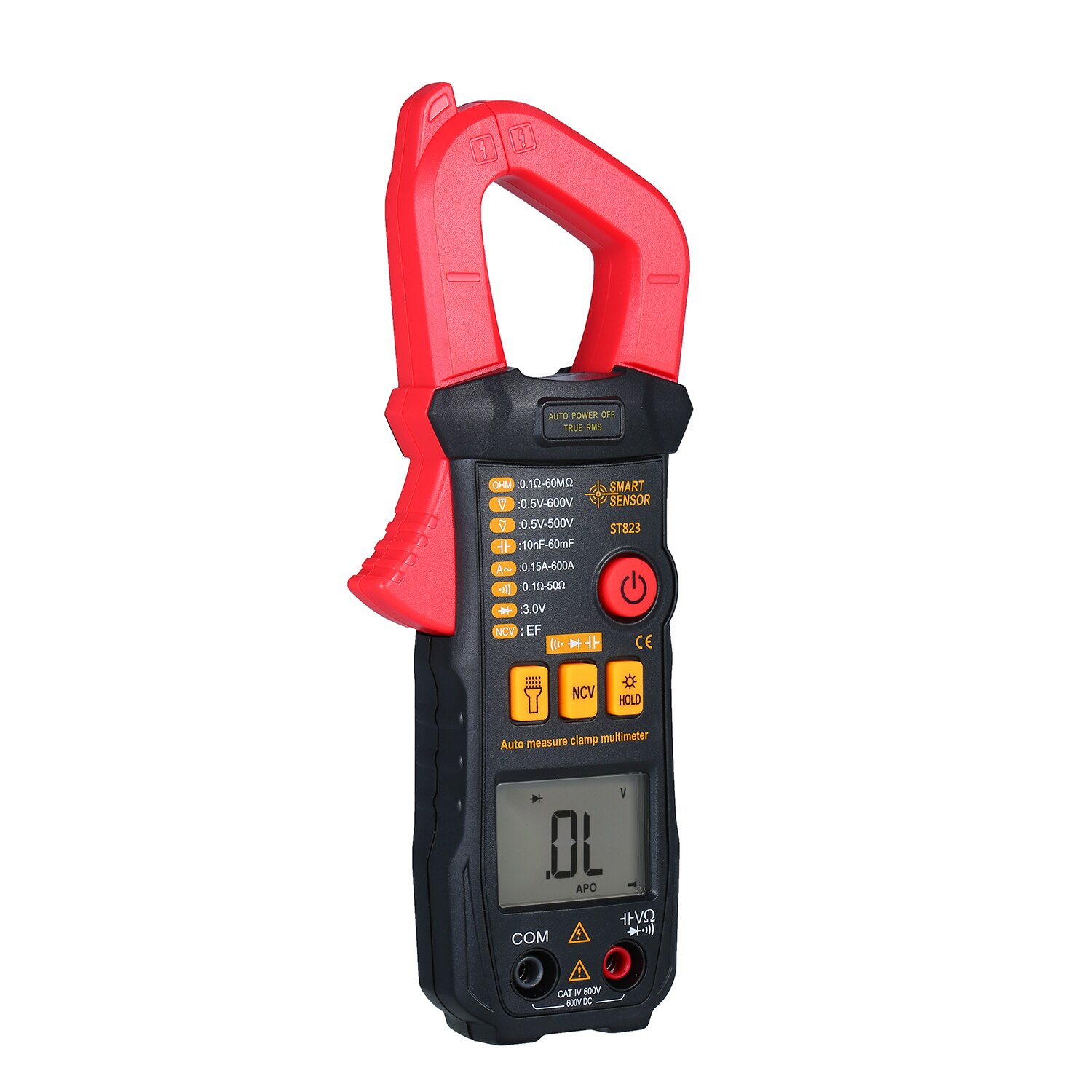 Slimme sensor digitale stroomtang hoge precisie handmatige bereik multimeter ac stroomtang ampèremeter stroomtang  st821