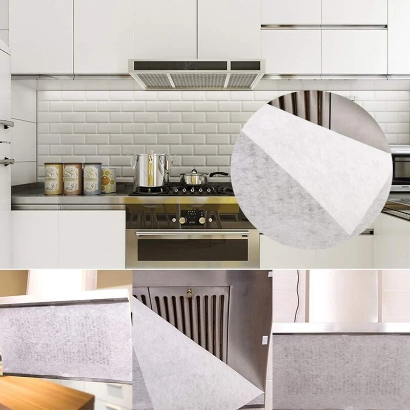 Küche papier vlies stoff öl Filter aufkleber dunstabzugshaube haushalts Aluminium folie Herde schrank wasserdichte kleber Filter papier