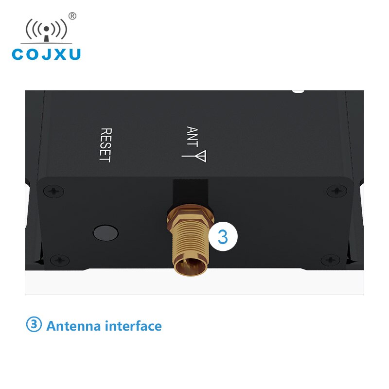 433mhz ethernet modbus 1w iot tcxo cojxu E90-DTU-433C30E de longa distância plc transmissão dados sem fio transceptor ethernet modem