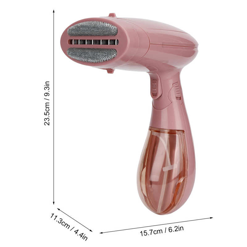 1500w kraftfulde tøjdampere bærbare 120ml dampstrygemaskine hurtigopvarmet håndholdt tøjdamper pink eu-stik 220v