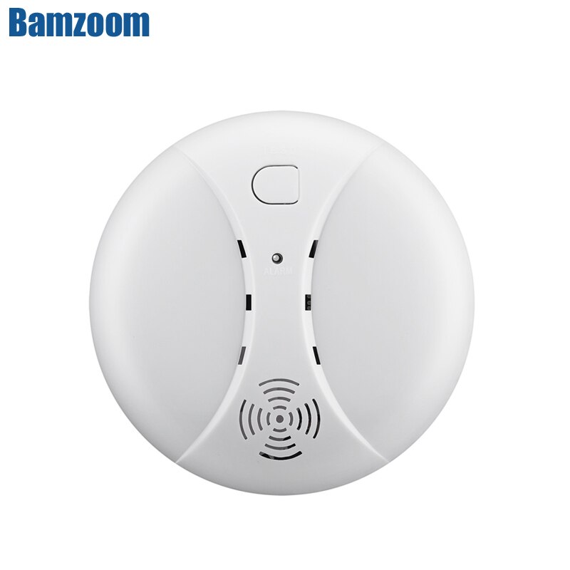433MHz Wireless Wireless 433mhz Fire sensor Protection Smoke Detector For WIFI GSM PSTN office home security Alarm Systems